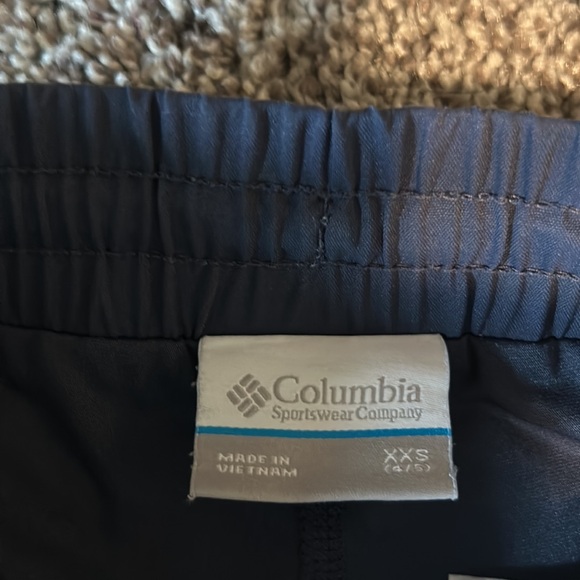 COLUMBIA Skort Youth Girls XXS Blue Drawstring Athletic - Picture 3 of 3